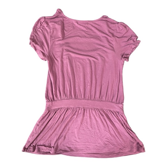 Banana Republic knit top. Peplum style. Square neck. Size: Medium - Picture 2 of 2